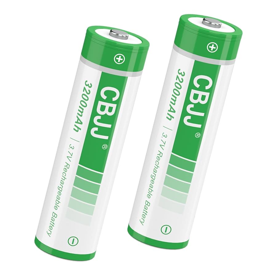 Amazon.com: CWUU 18650 Rechargeable Battery 3.7V 3200mah